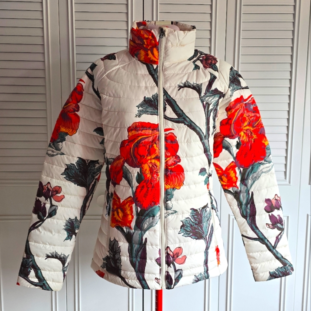 Columbia Floral Puffer Jacket